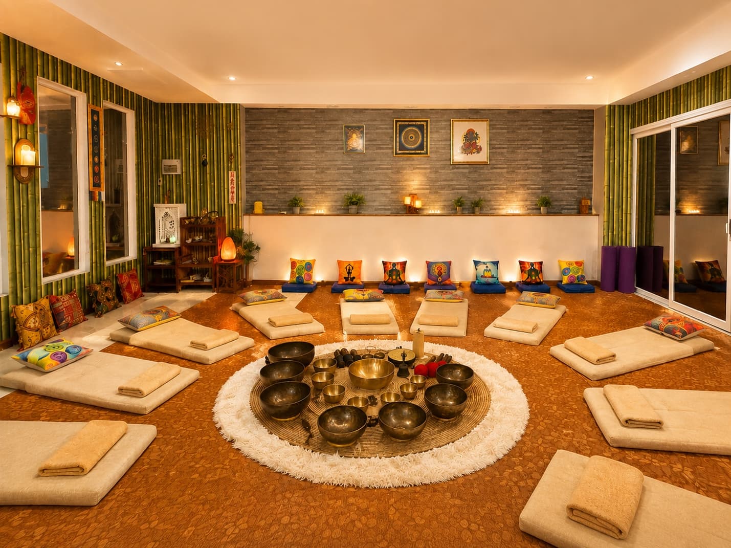 Private sound healing session — Tibetan singing bowls